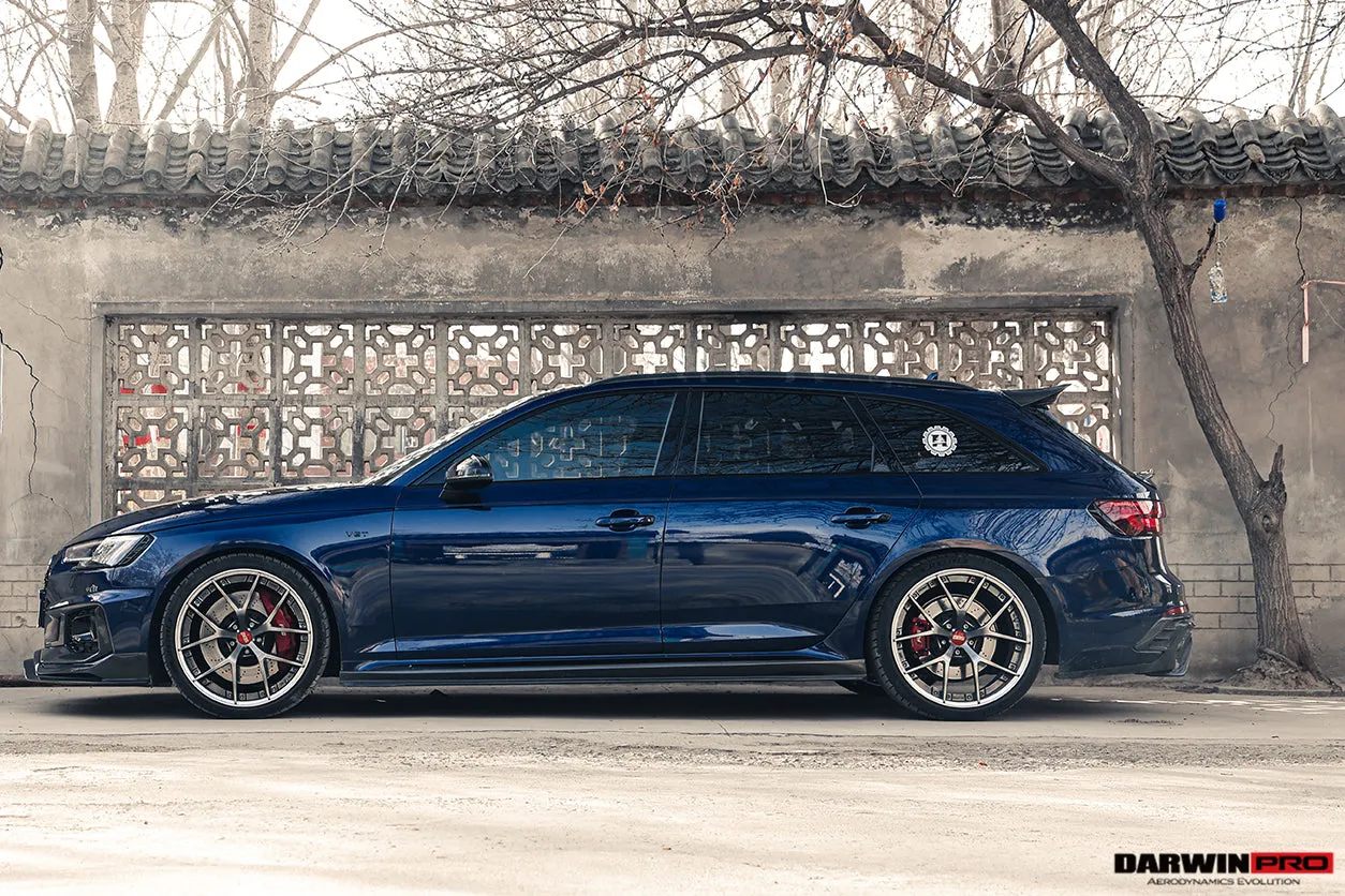 2017-2024 Audi RS4 B9 BKSS Style Side Skirts Under Board