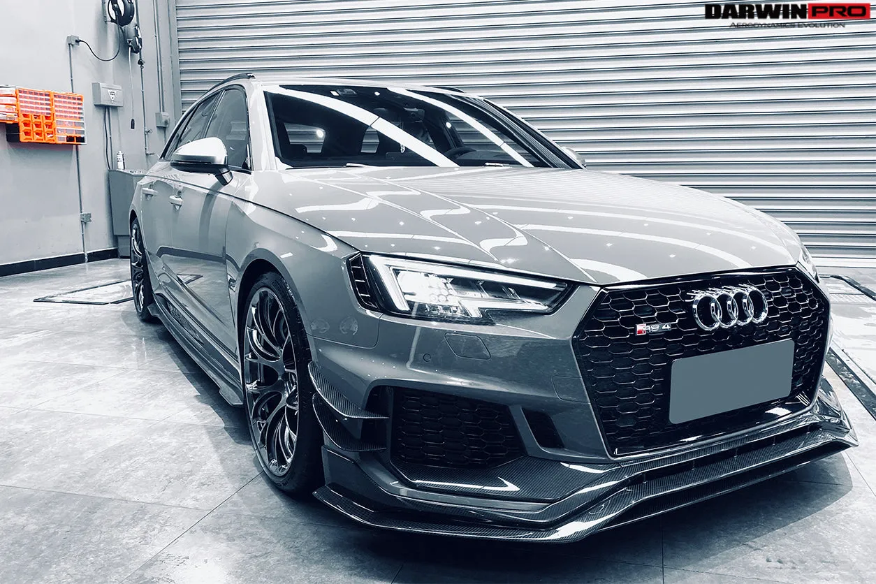 2017-2024 Audi RS4 B9 BKSS Style Side Skirts Under Board