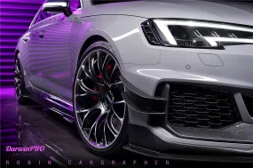 2017-2024 Audi RS4 B9 BKSS Style Side Skirts Under Board
