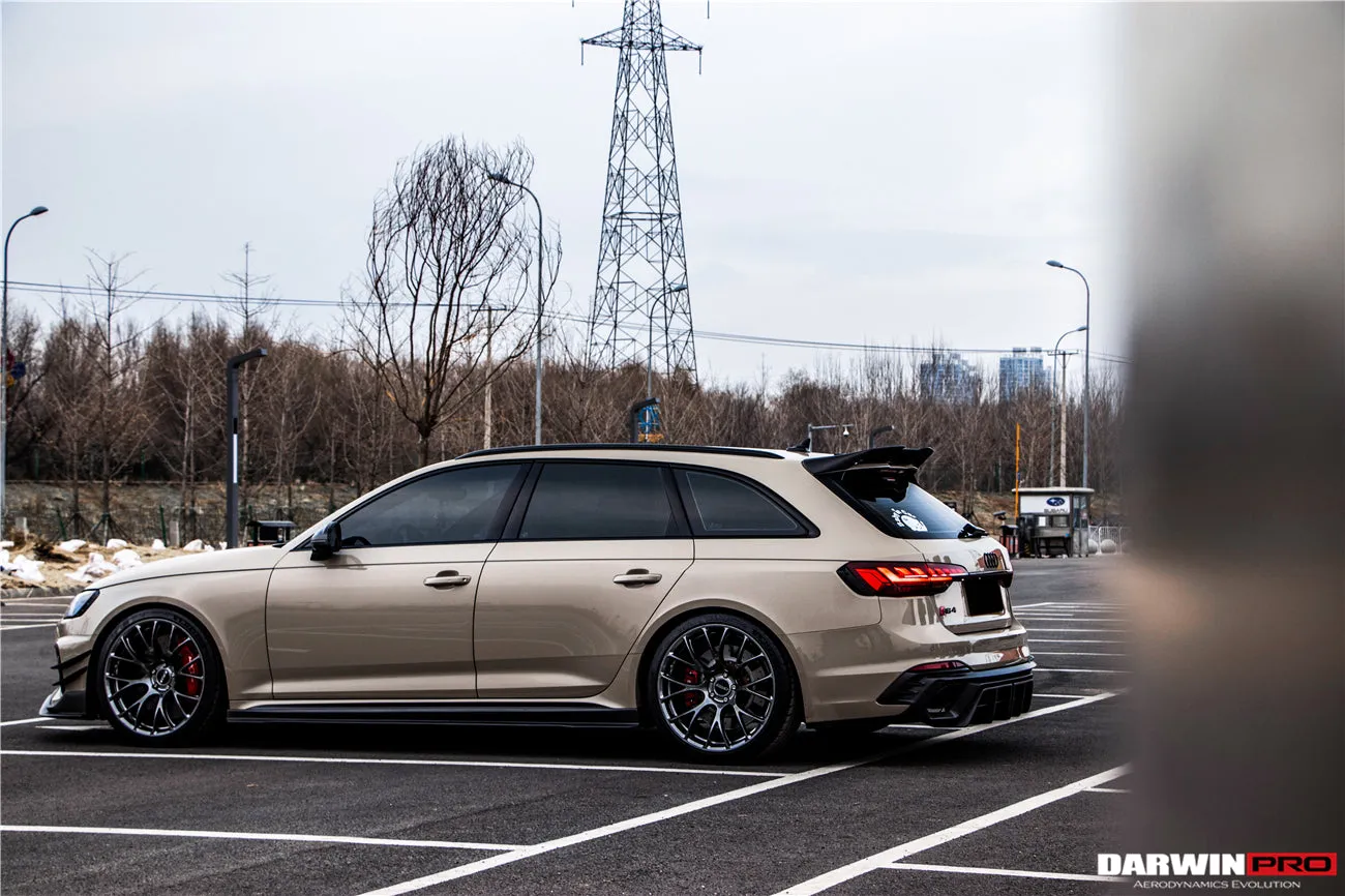 2017-2024 Audi RS4 B9 BKSS Style Side Skirts Under Board