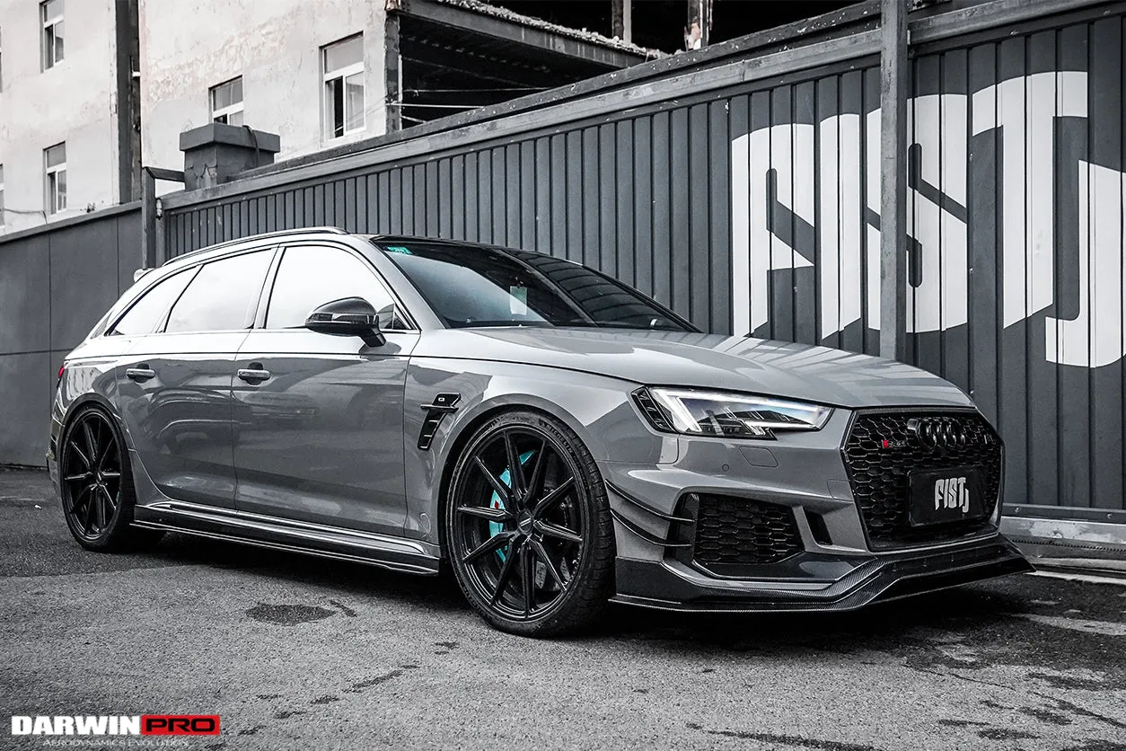 2017-2024 Audi RS4 B9 BKSS Style Side Skirts Under Board