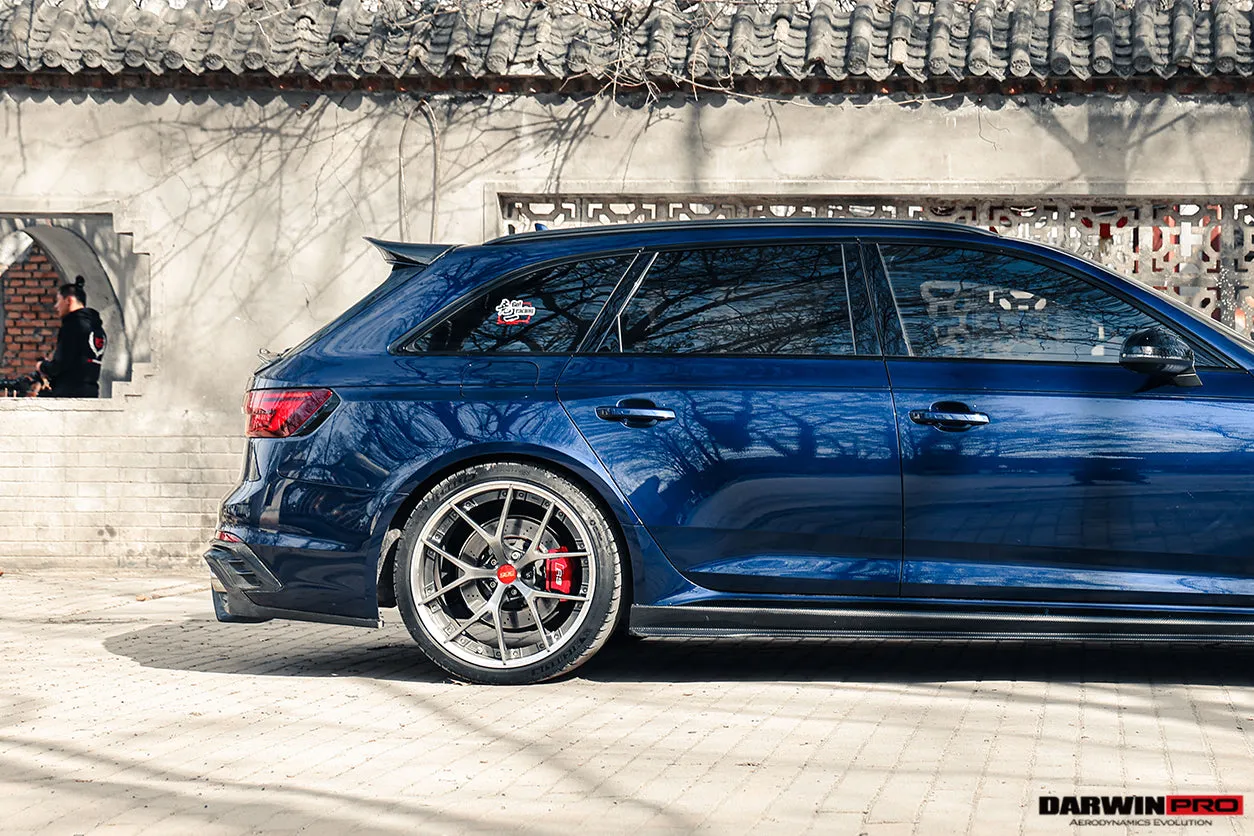 2017-2024 Audi RS4 B9 BKSS Style Side Skirts Under Board