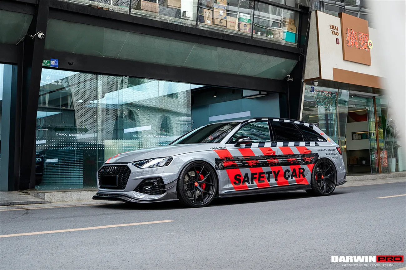 2017-2024 Audi RS4 B9 BKSS Style Side Skirts Under Board