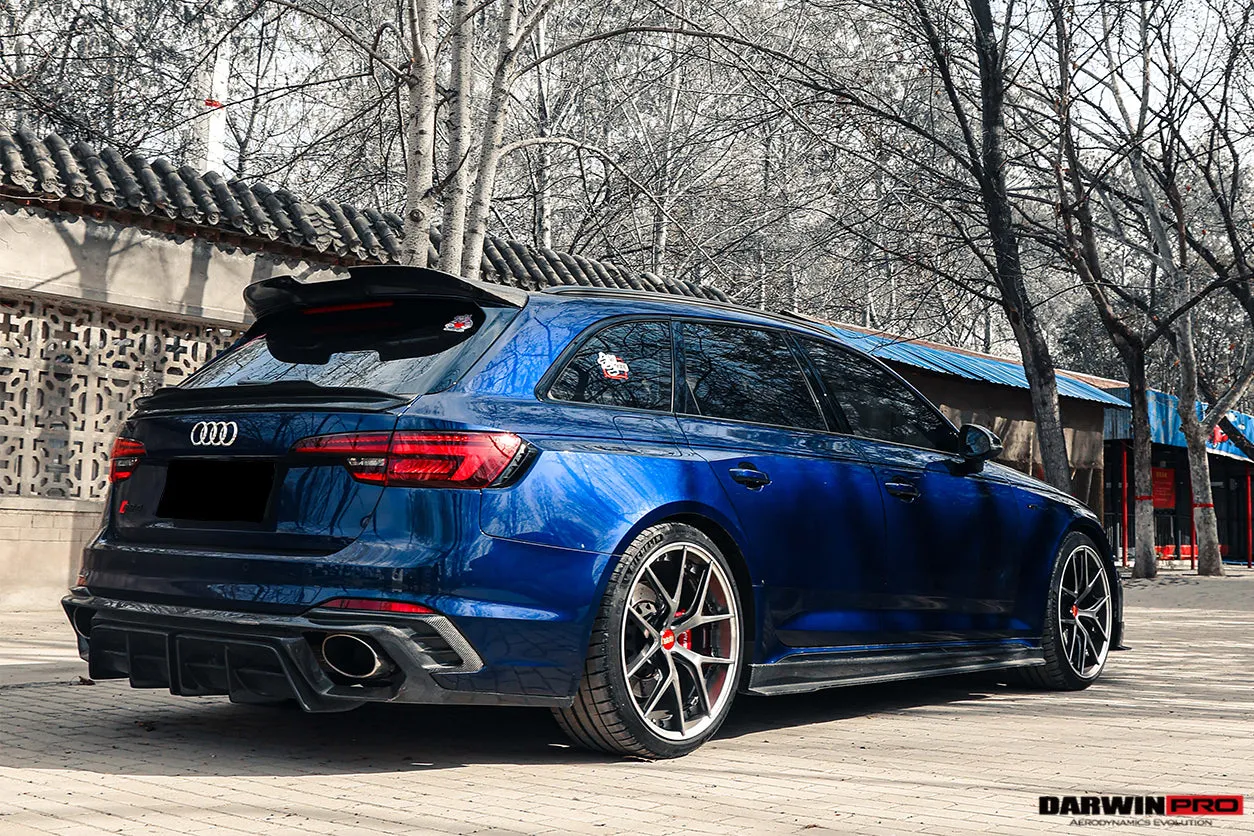 2017-2024 Audi RS4 B9 BKSS Style Side Skirts Under Board