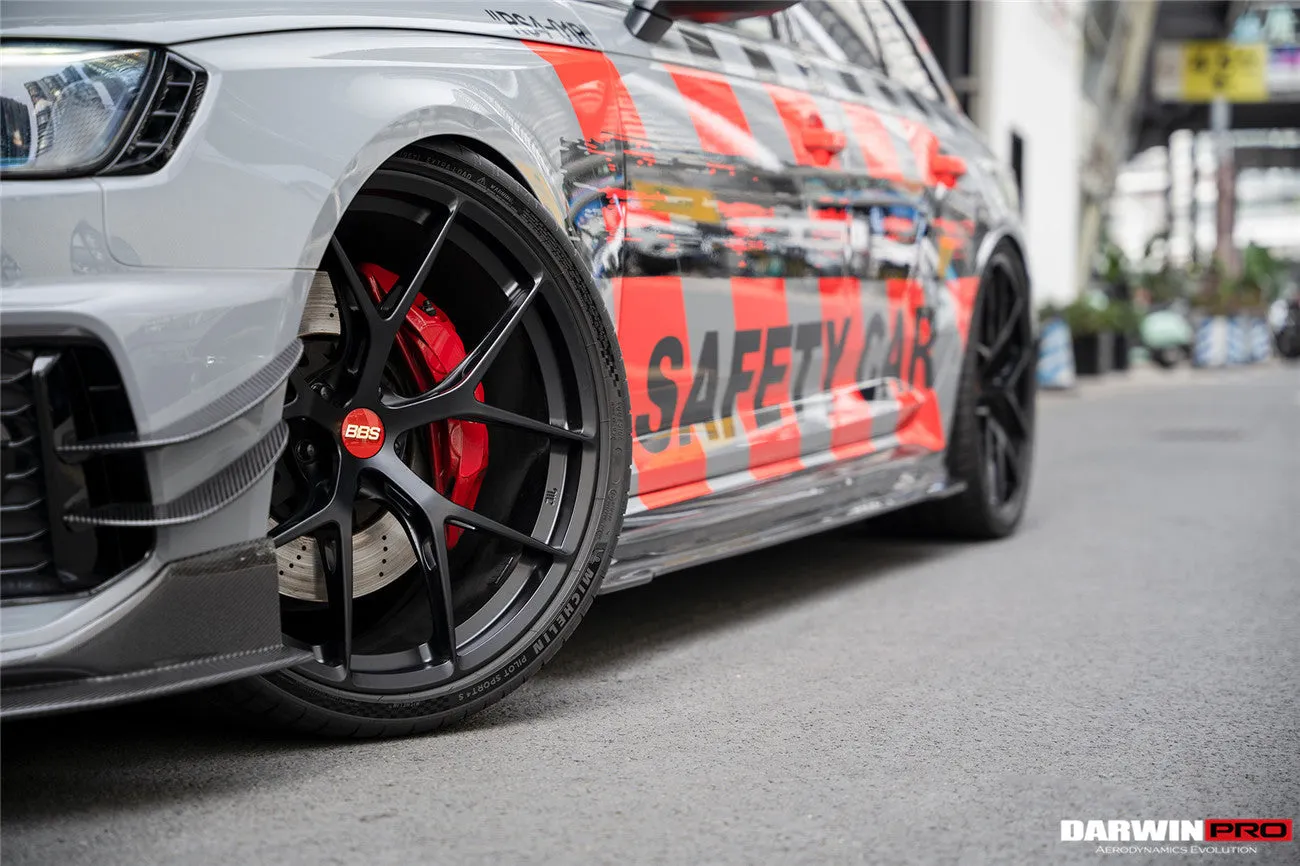 2017-2024 Audi RS4 B9 BKSS Style Side Skirts Under Board