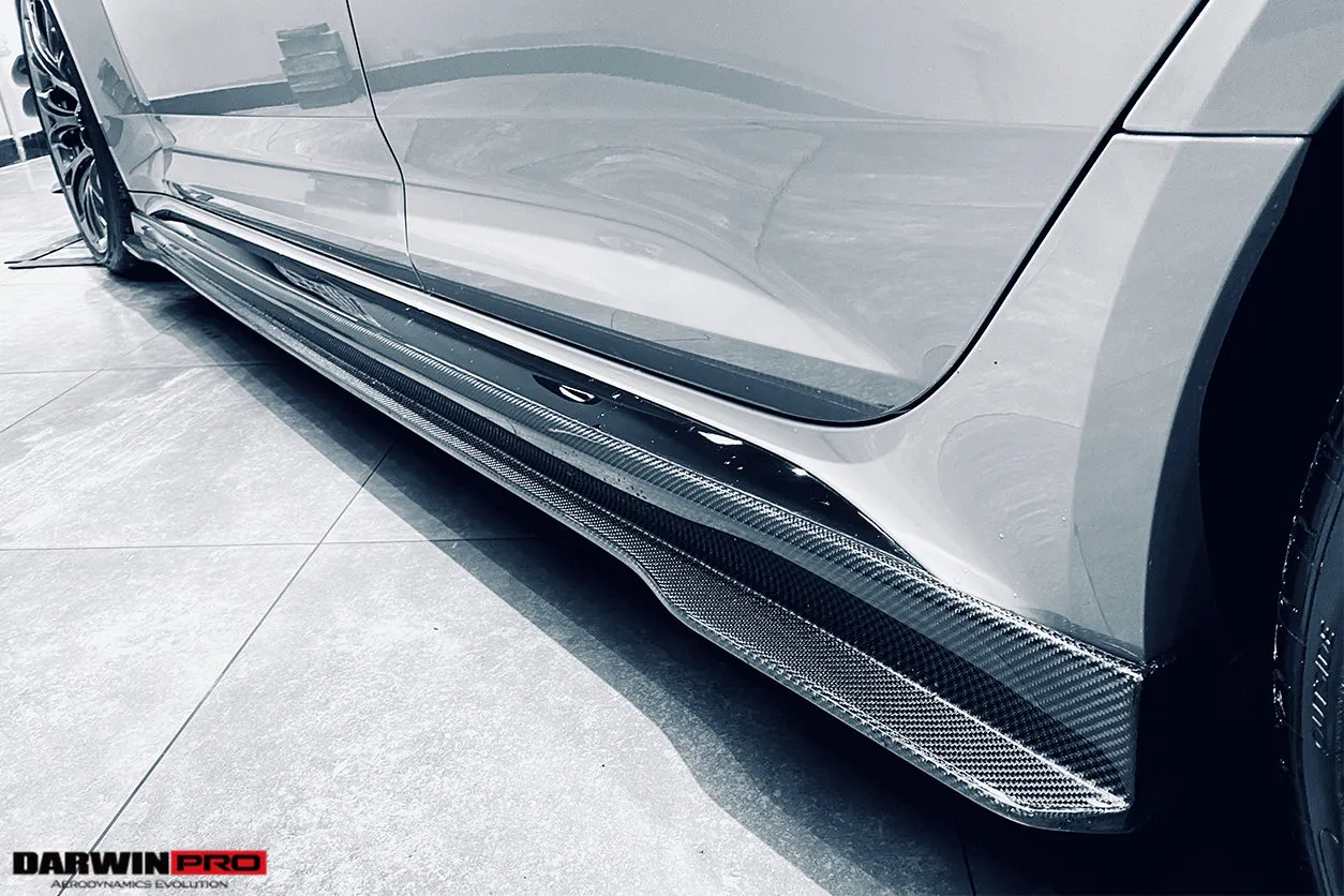 2017-2024 Audi RS4 B9 BKSS Style Side Skirts Under Board
