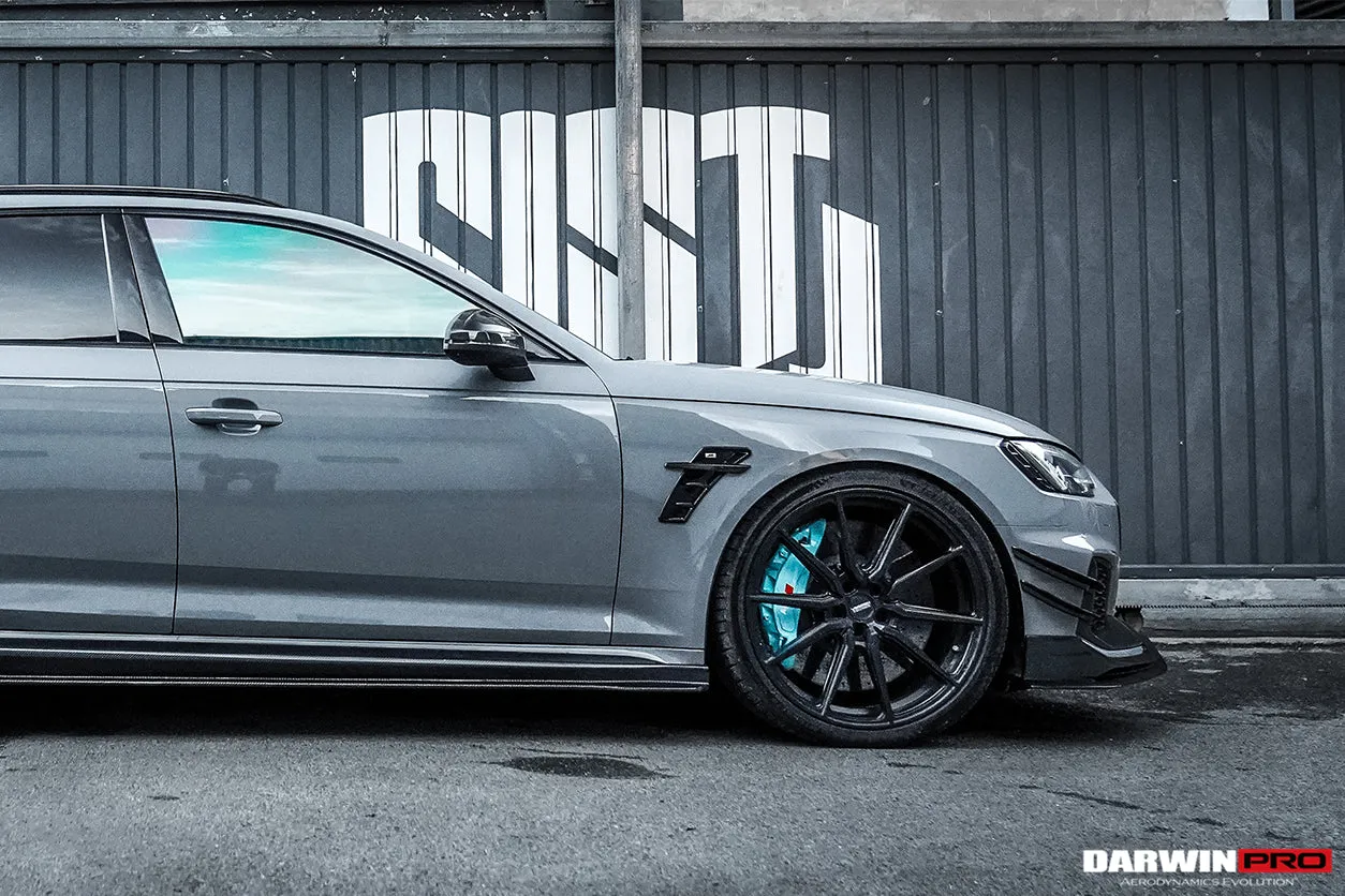 2017-2024 Audi RS4 B9 BKSS Style Side Skirts Under Board