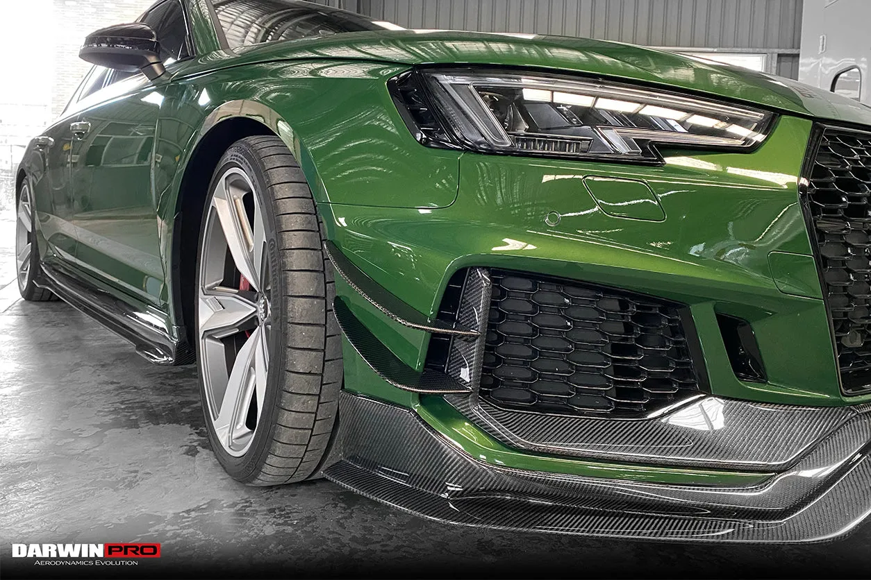 2017-2024 Audi RS4 B9 BKSS Style Side Skirts Under Board