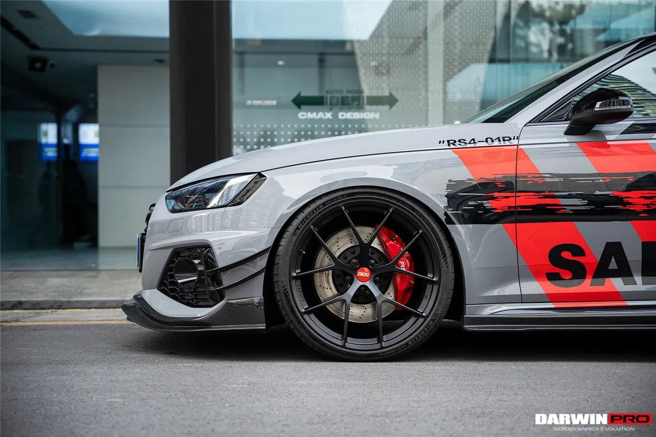 2017-2024 Audi RS4 B9 BKSS Style Side Skirts Under Board