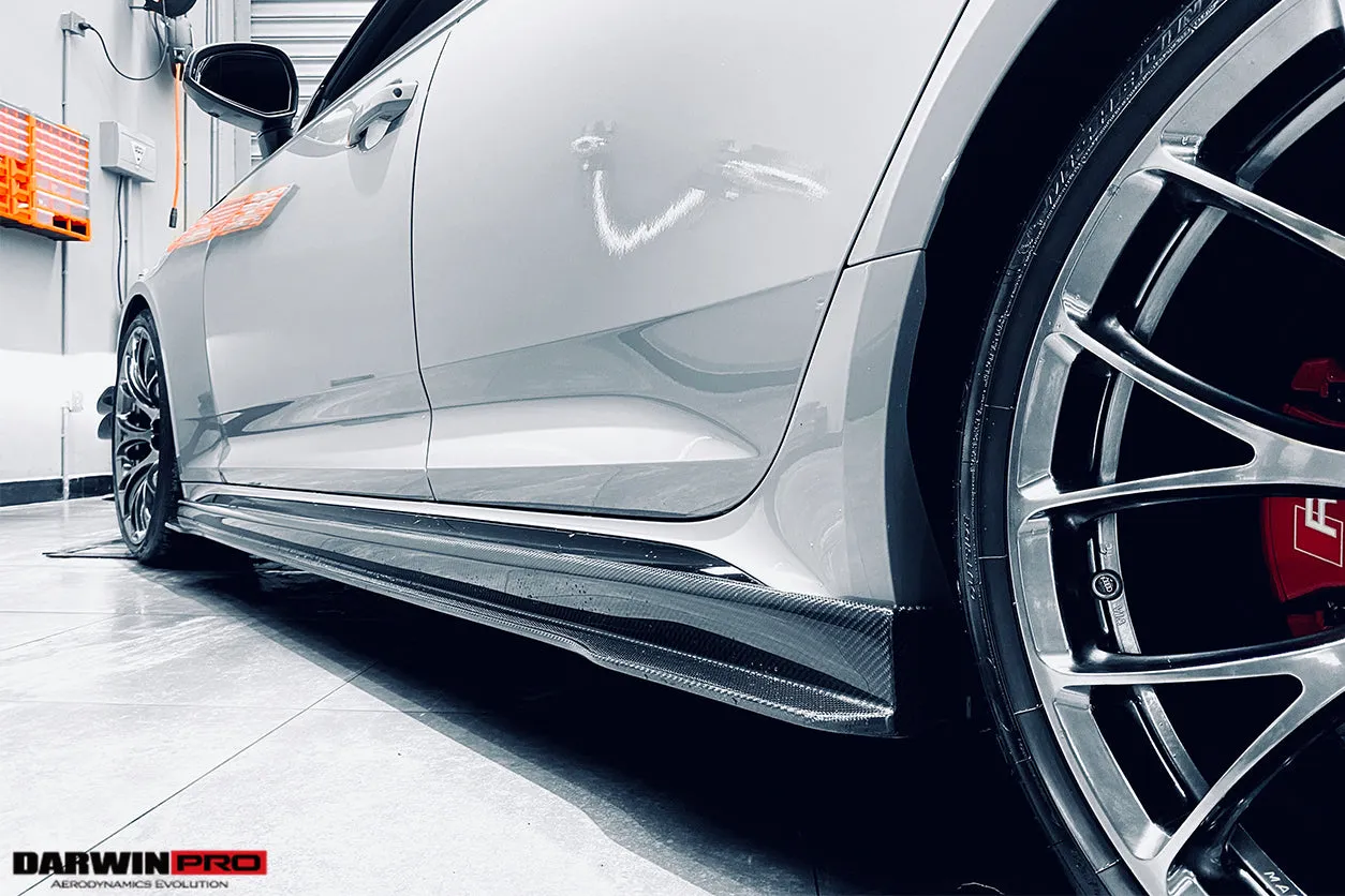 2017-2024 Audi RS4 B9 BKSS Style Side Skirts Under Board