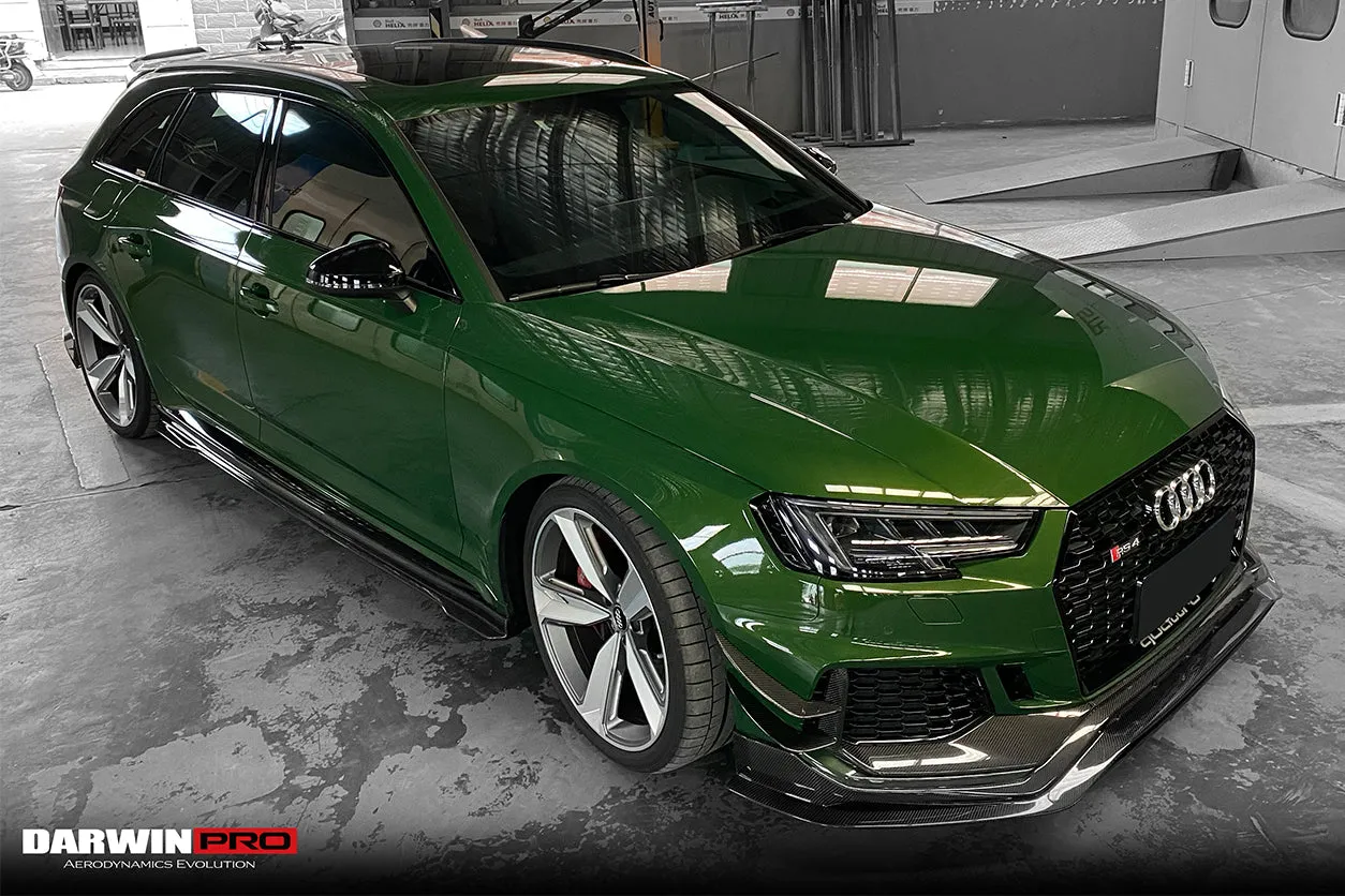 2017-2024 Audi RS4 B9 BKSS Style Side Skirts Under Board