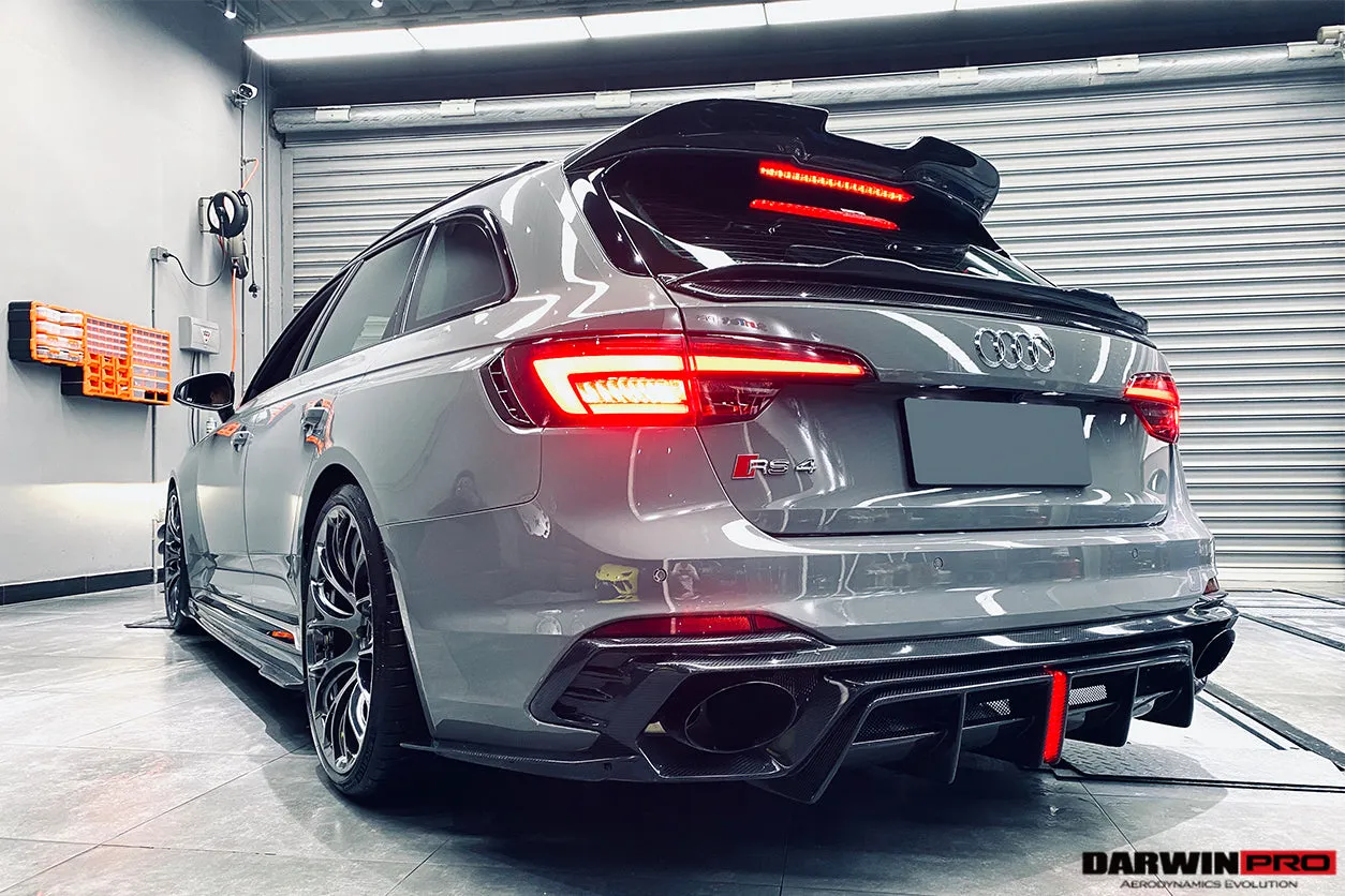 2017-2024 Audi RS4 B9 BKSS Style Side Skirts Under Board