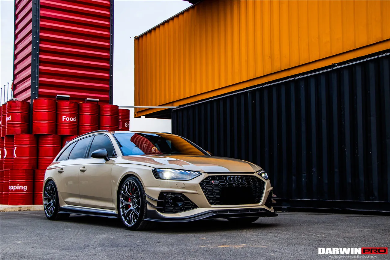 2017-2024 Audi RS4 B9 BKSS Style Side Skirts Under Board