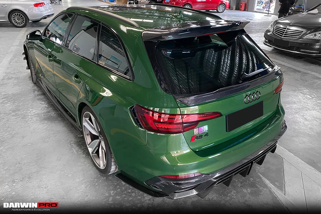 2017-2024 Audi RS4 B9 BKSS Style Side Skirts Under Board