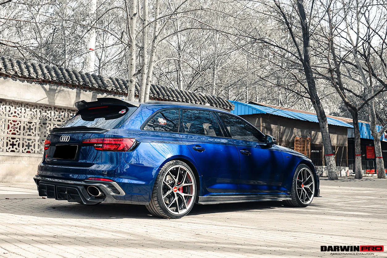 2017-2024 Audi RS4 B9 BKSS Style Side Skirts Under Board