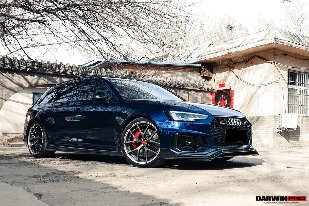 2017-2024 Audi RS4 B9 BKSS Style Side Skirts Under Board