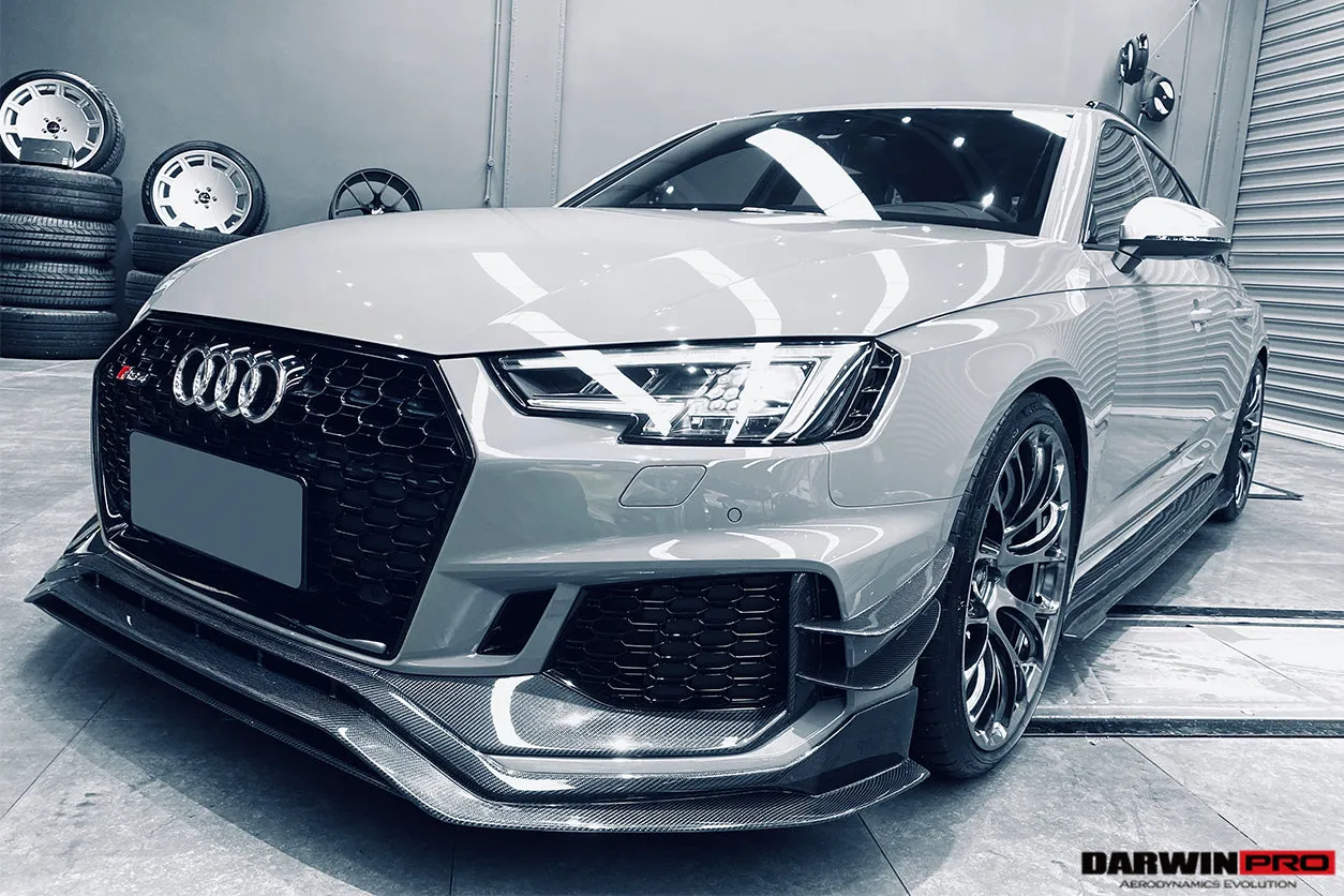 2017-2024 Audi RS4 B9 BKSS Style Side Skirts Under Board
