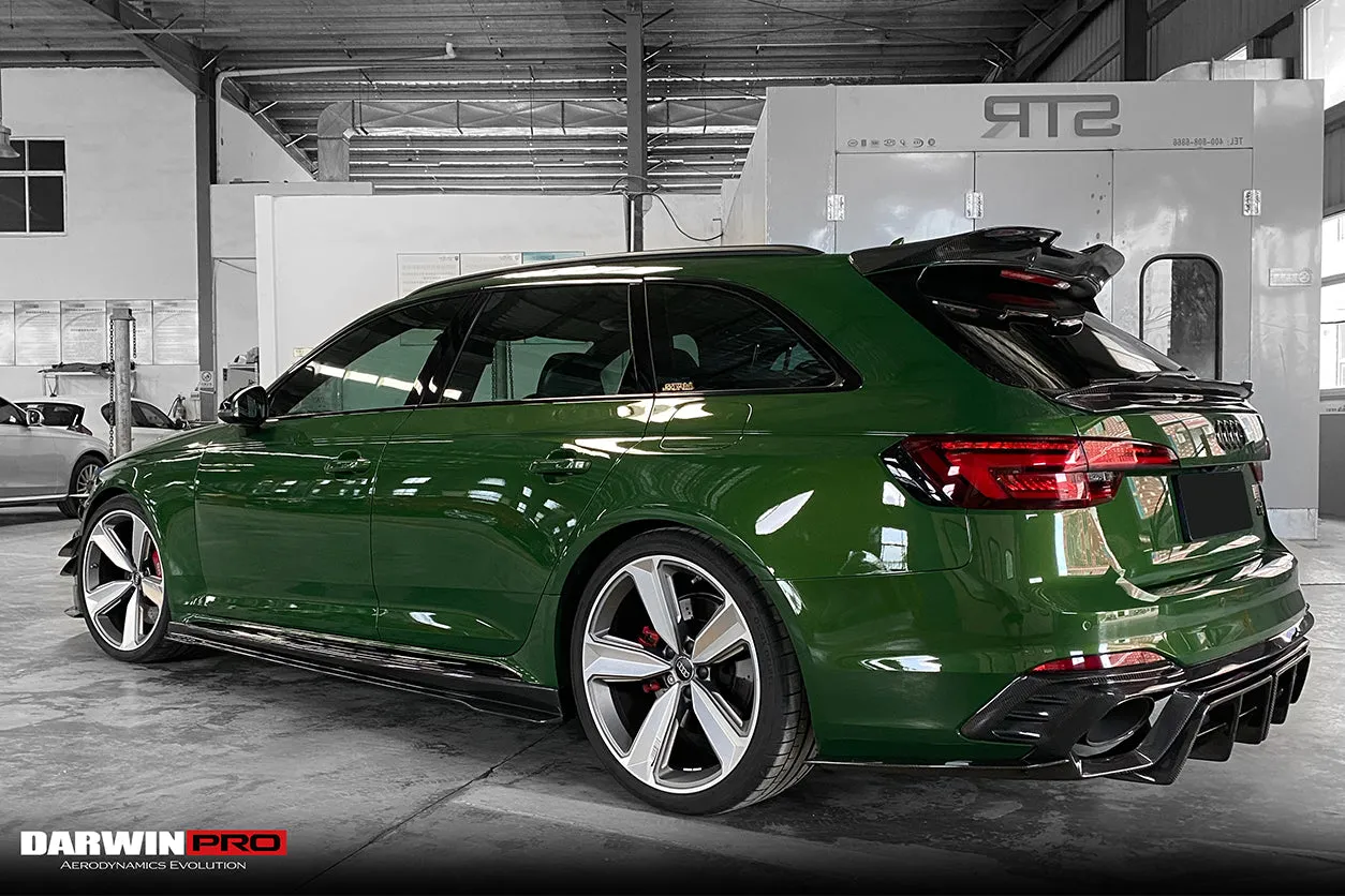 2017-2024 Audi RS4 B9 BKSS Style Side Skirts Under Board