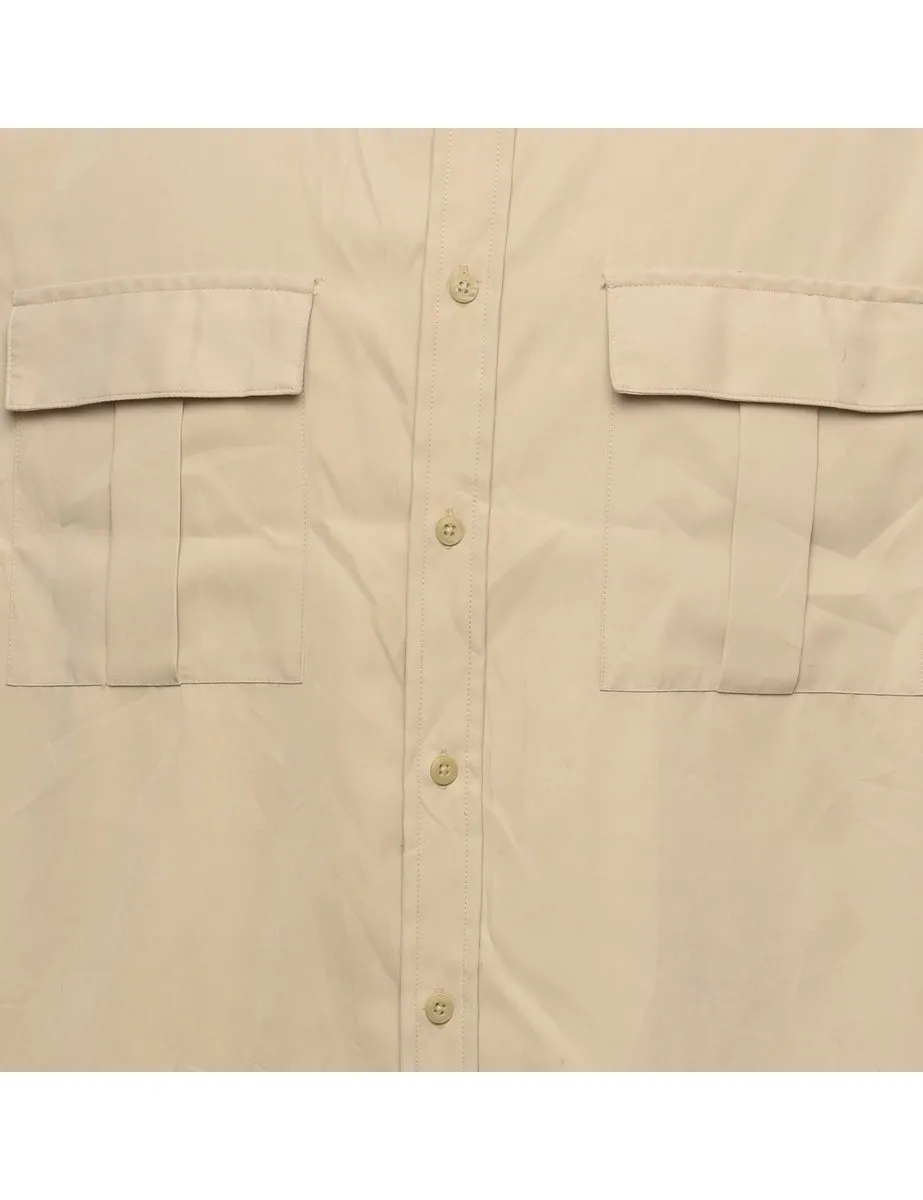 Alfani Short Sleeve Smart Shirt - XL