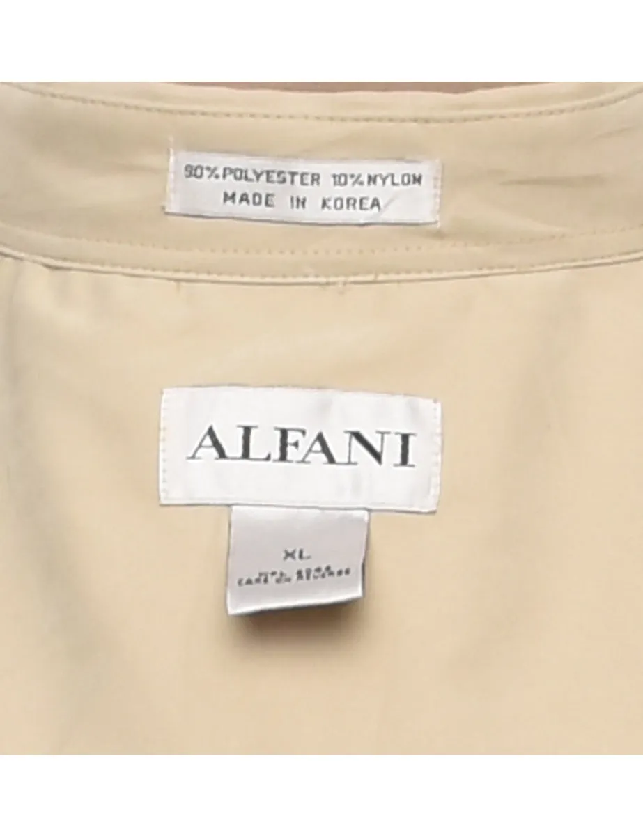 Alfani Short Sleeve Smart Shirt - XL