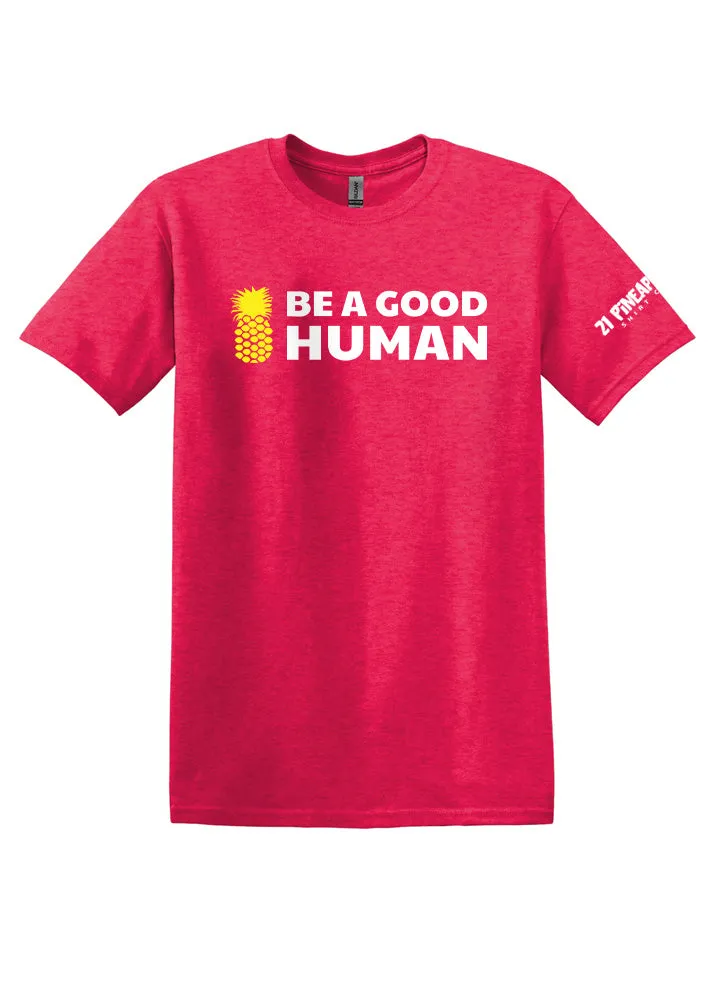Be A Good Human Main Softstyle Tee