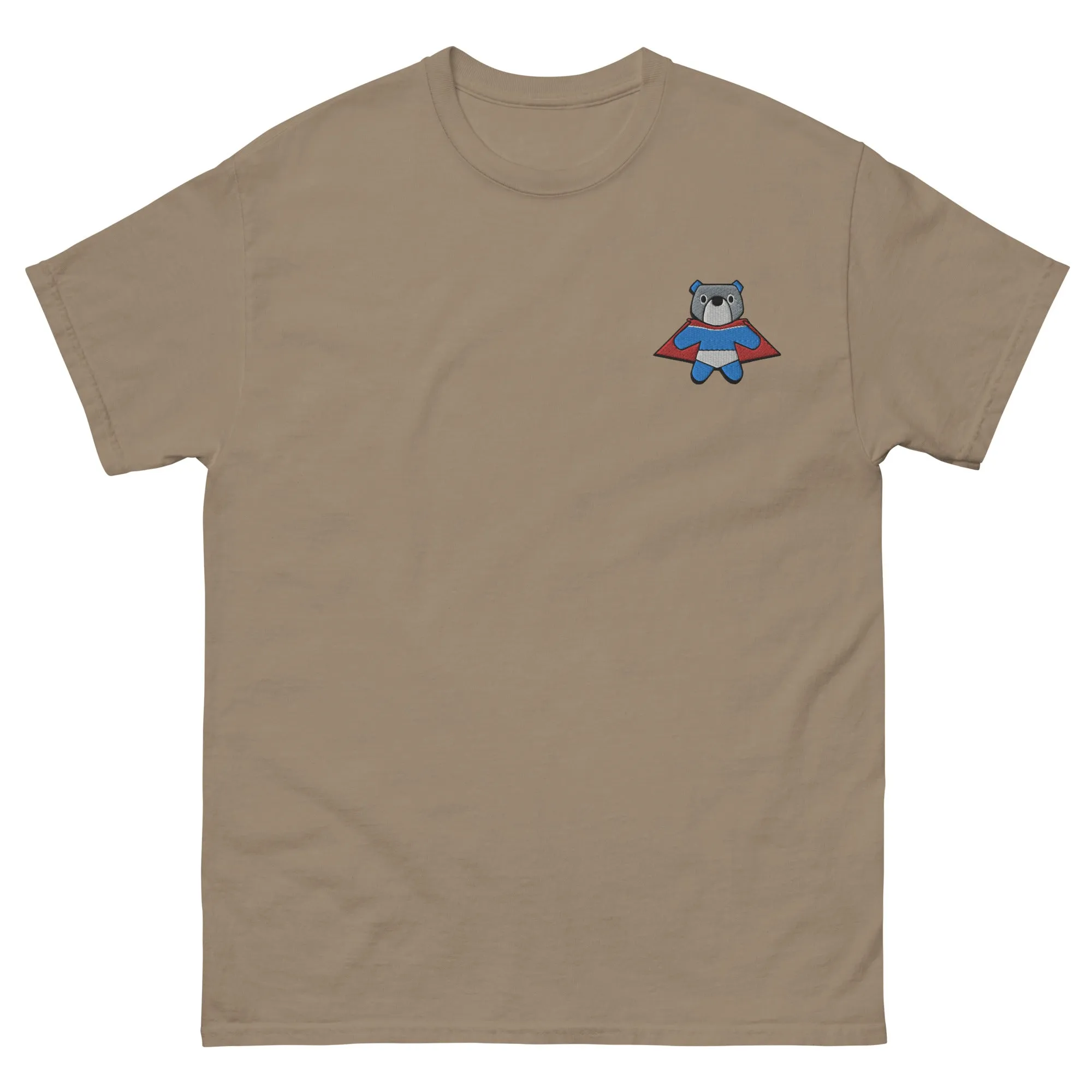 Bear Embroidered Men's Classic Tee