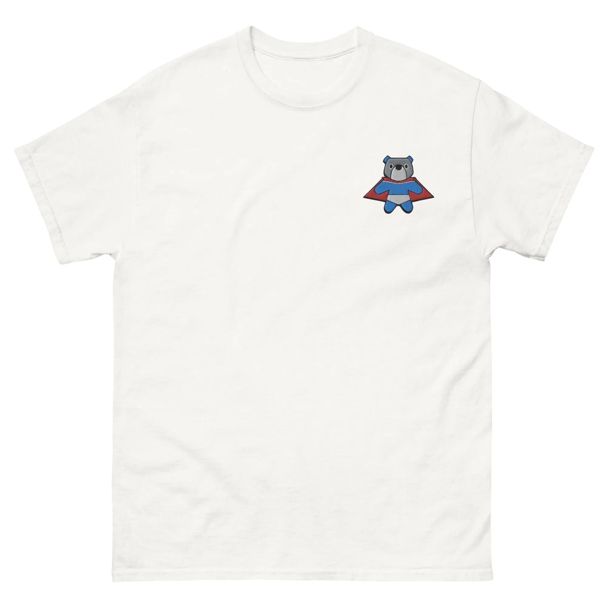 Bear Embroidered Men's Classic Tee