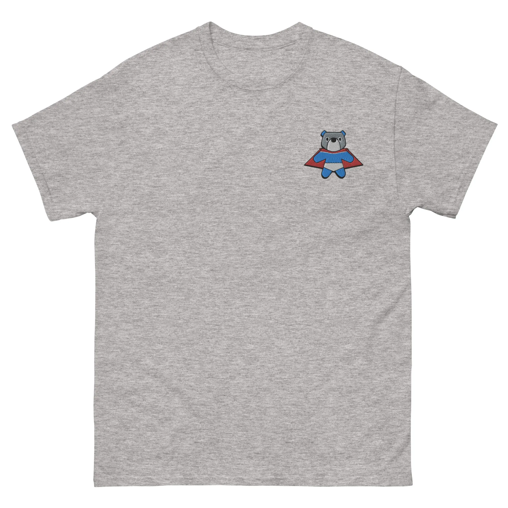 Bear Embroidered Men's Classic Tee