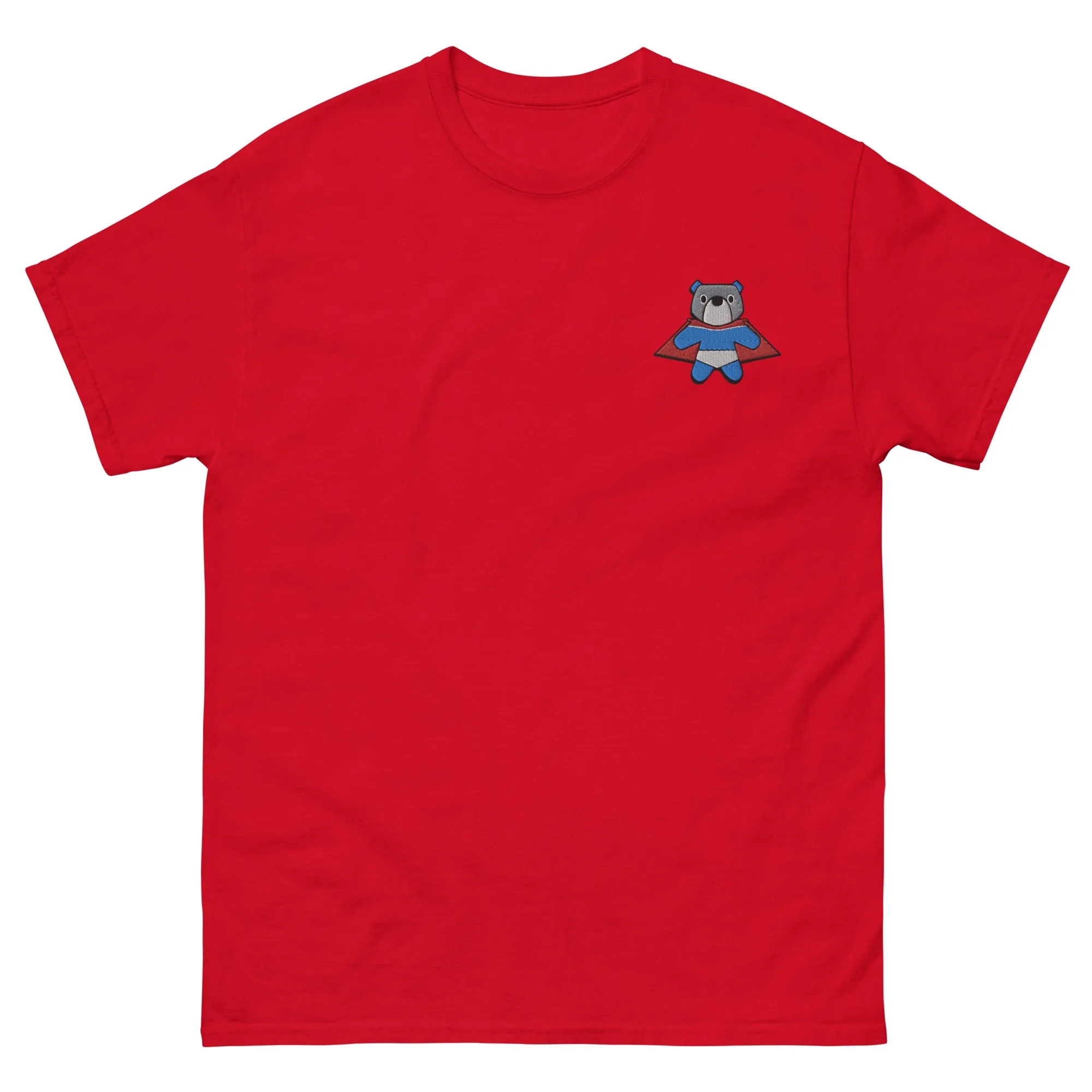 Bear Embroidered Men's Classic Tee