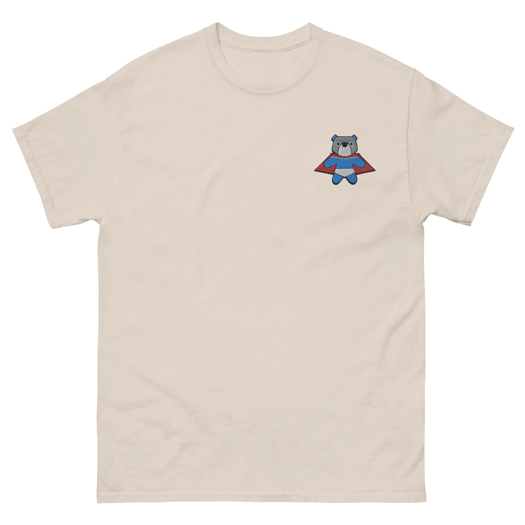 Bear Embroidered Men's Classic Tee