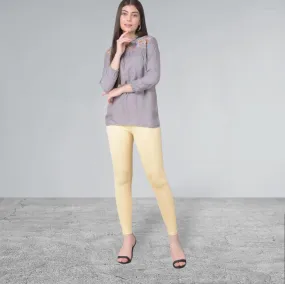 Beige Ankle legnth leggings
