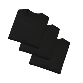 Classic Tee 3-Pack: Black