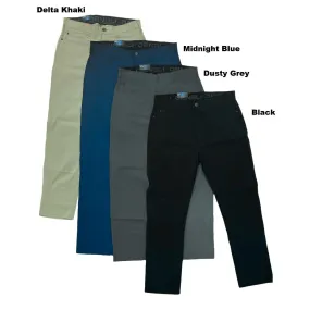 Denali Men's Flex Waistband Travel Pant, Straight Fit