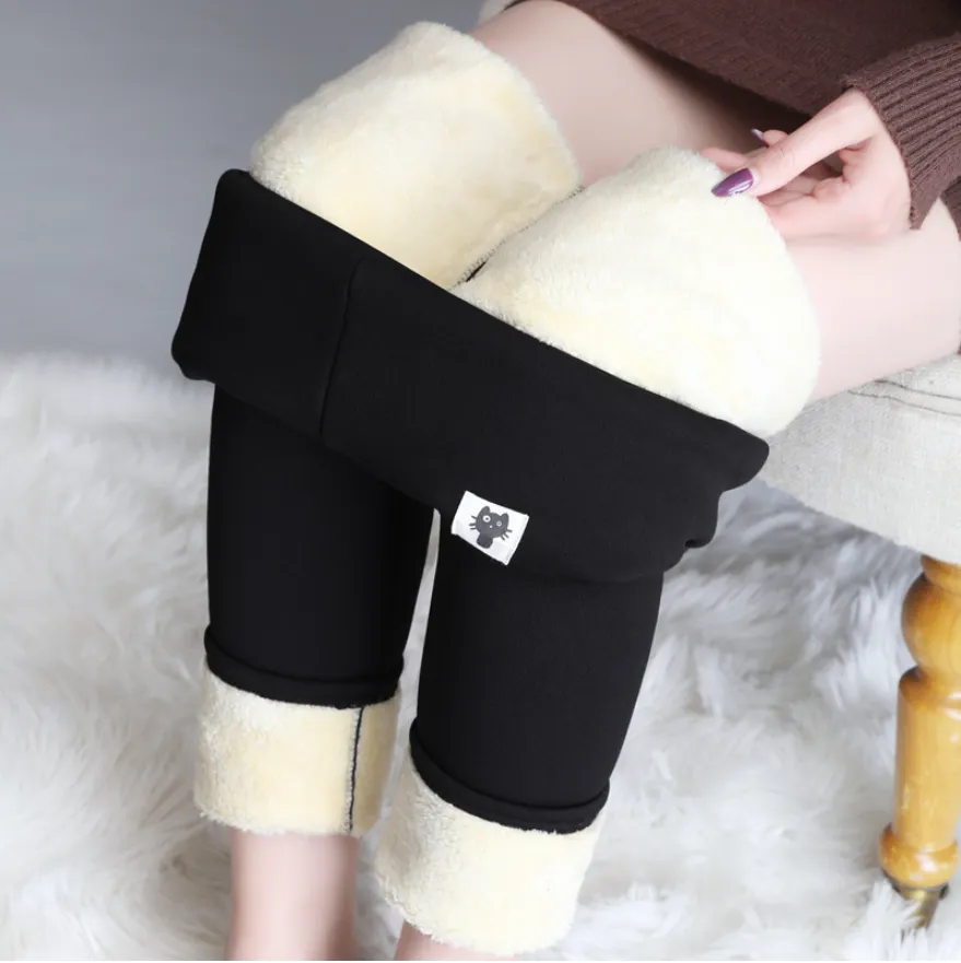 Flex Moves™ Stretchy Velvet Warm Leggings