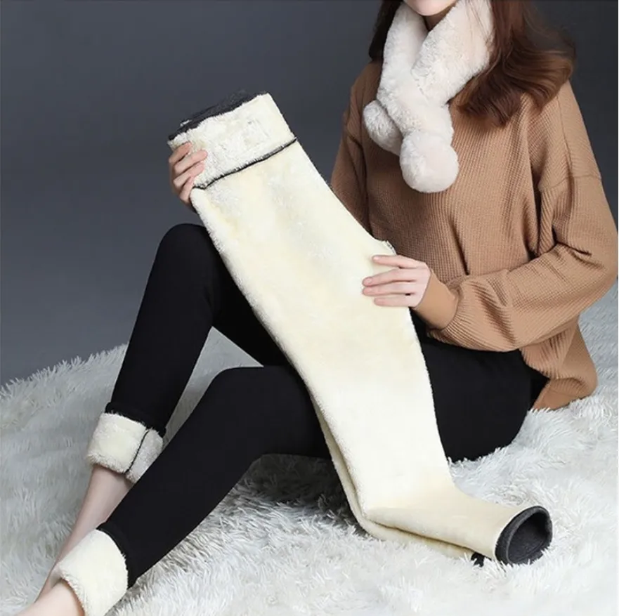 Flex Moves™ Stretchy Velvet Warm Leggings