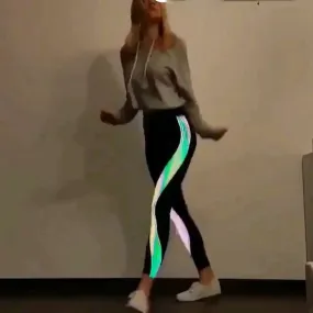 Glow in the Dark Reflective Leggins