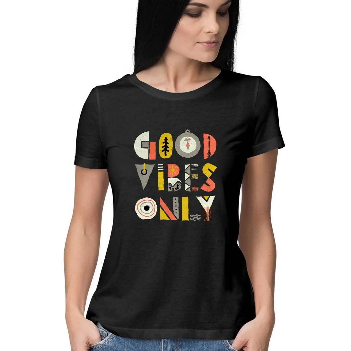 Good Vibes Only T-Shirt - WSS00018