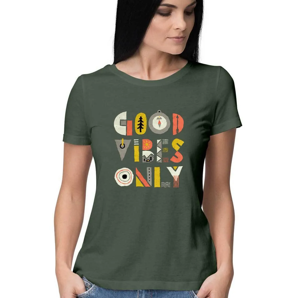 Good Vibes Only T-Shirt - WSS00018