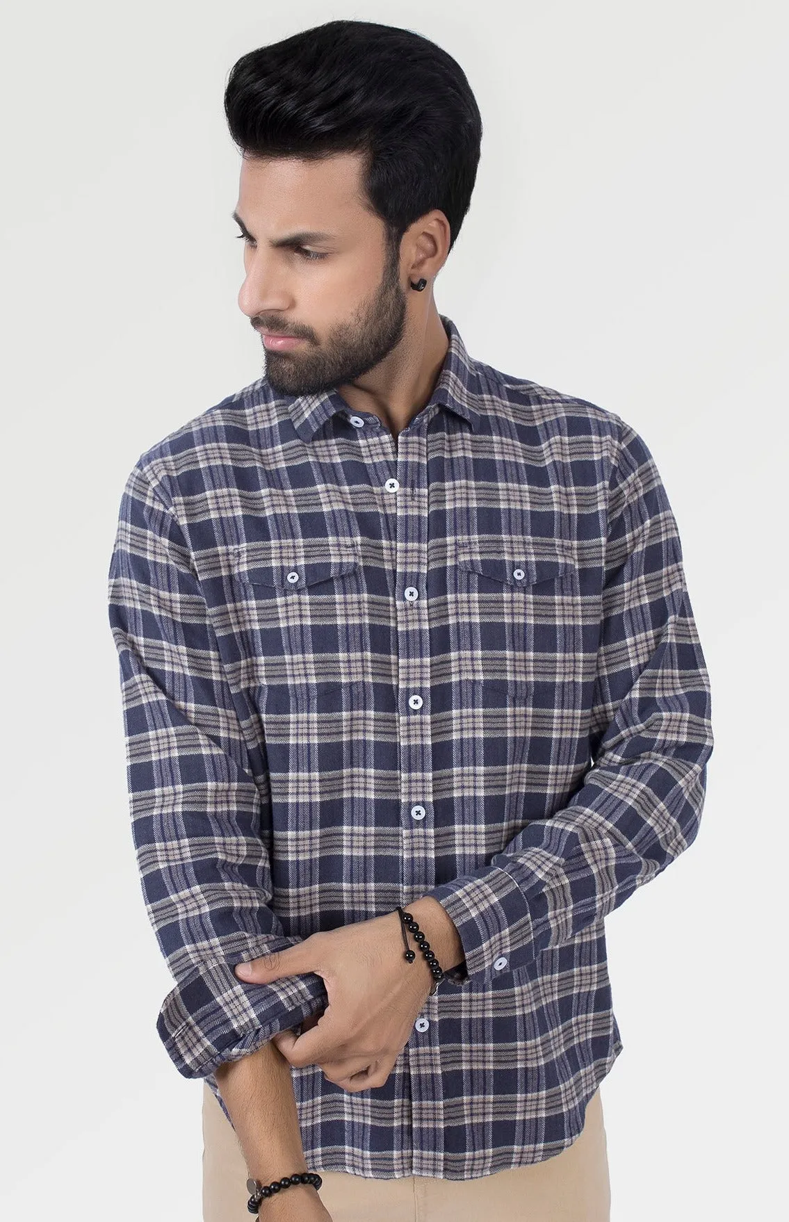 Grey Plaid Check