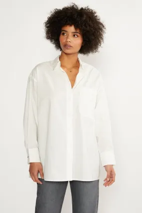 Holly Classic Shirt in Cloud White
