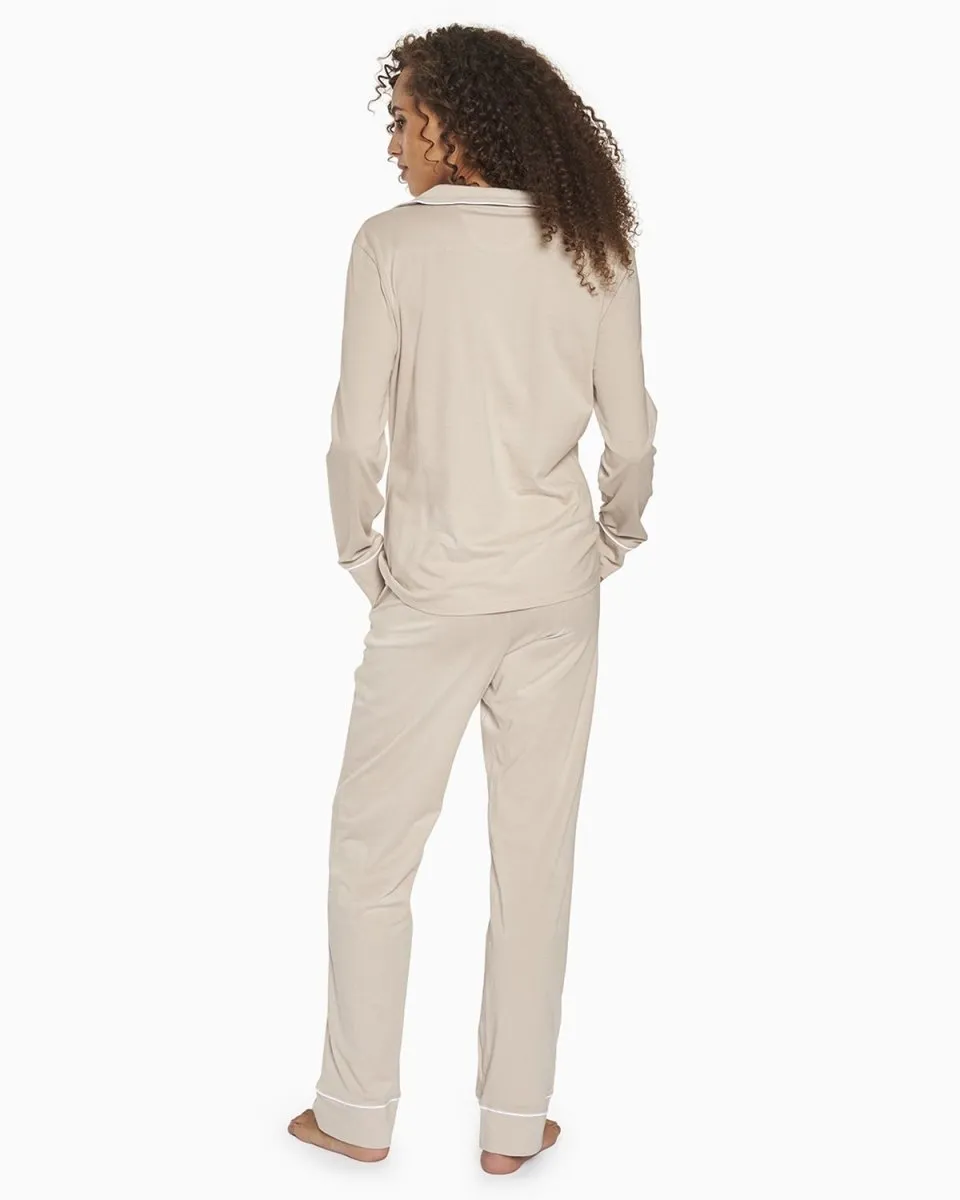 Kerry Sleep Shirt in Taupe