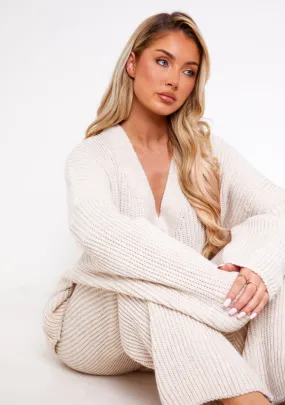 Layla | Knit Cardigan & Trouser Set
