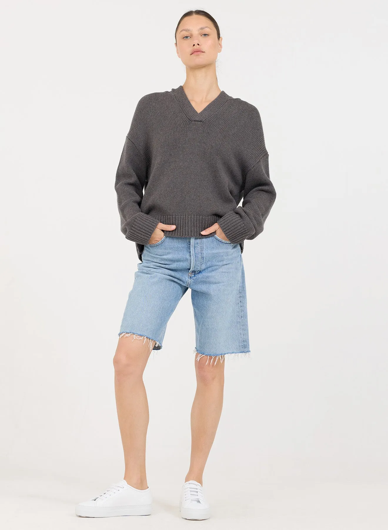 Leni Hoodie - Charcoal