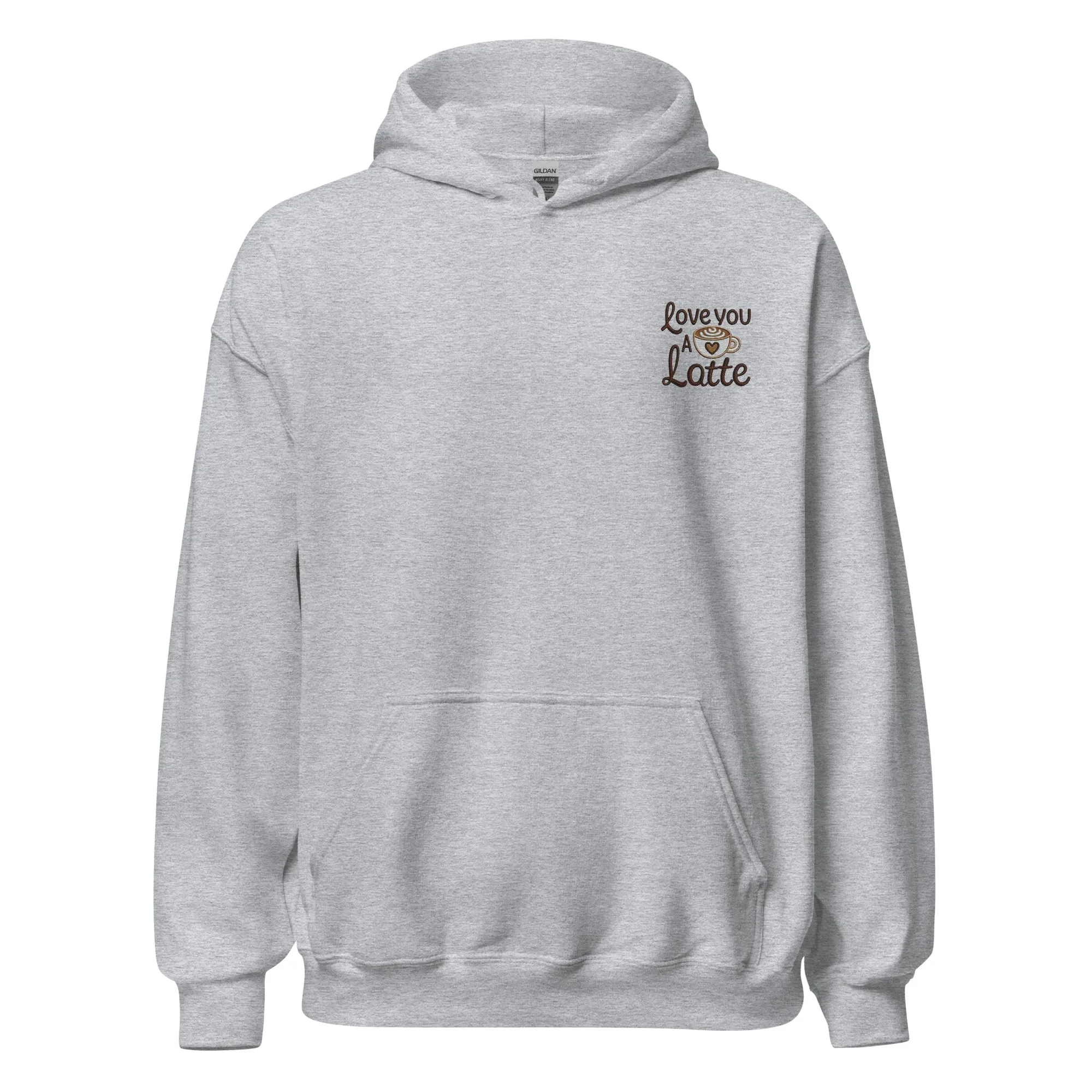 Love you a Latte - Valentine’s Day Hoodie - Celebrate Love in Style