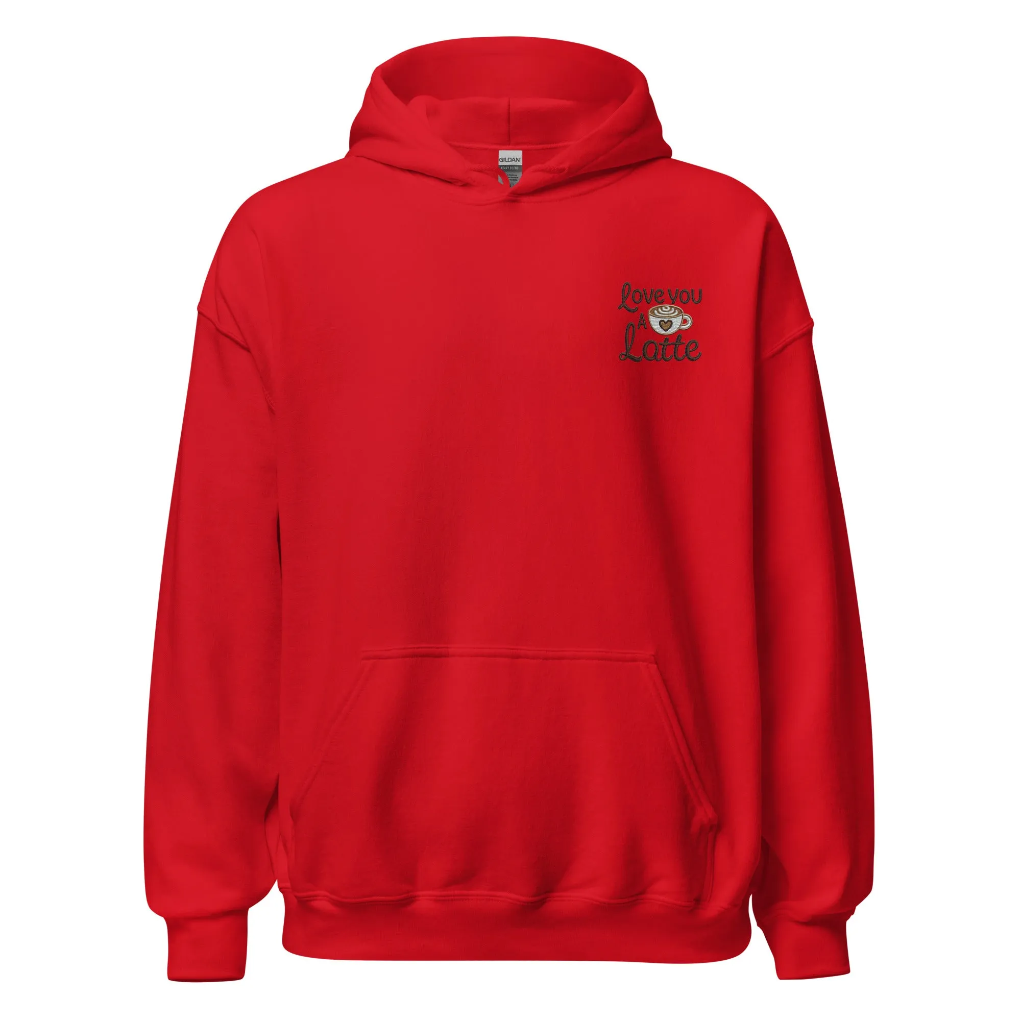 Love you a Latte - Valentine’s Day Hoodie - Celebrate Love in Style