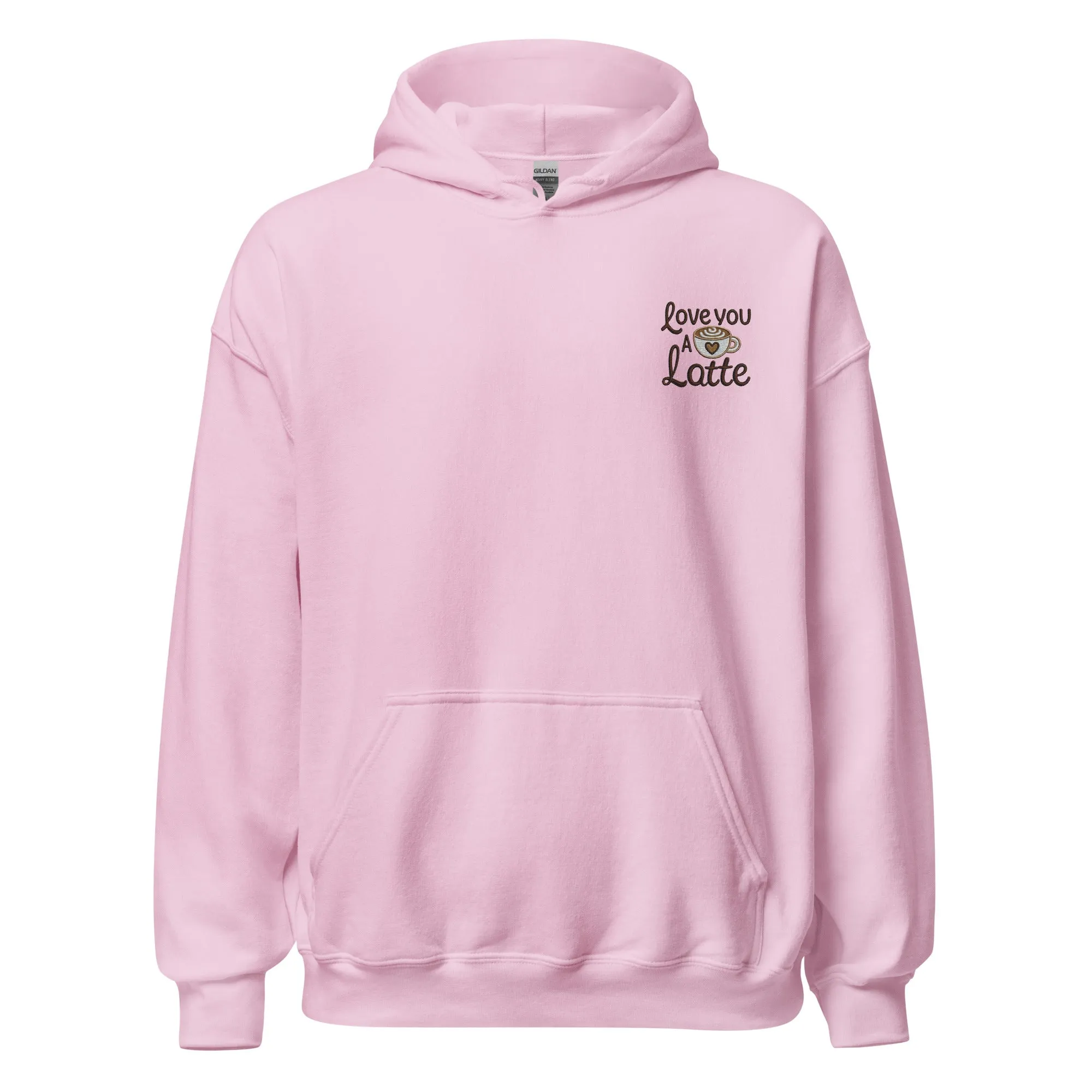Love you a Latte - Valentine’s Day Hoodie - Celebrate Love in Style