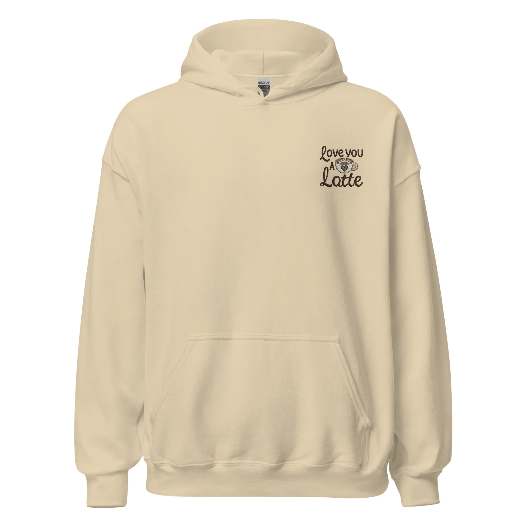 Love you a Latte - Valentine’s Day Hoodie - Celebrate Love in Style