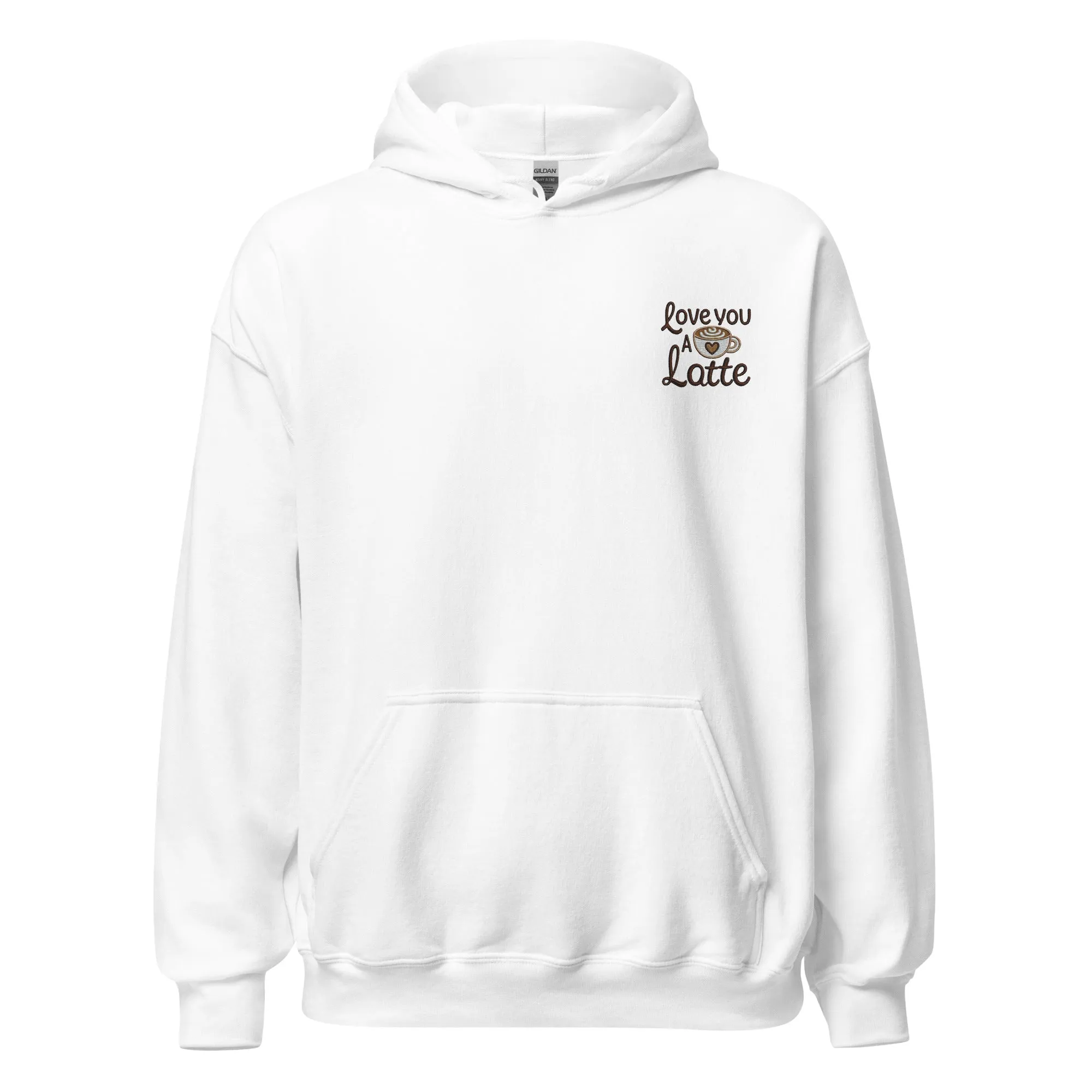 Love you a Latte - Valentine’s Day Hoodie - Celebrate Love in Style