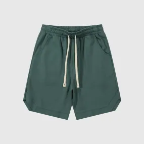 Men's Retro Cotton Twill Sport Shorts: Relaxed Fit