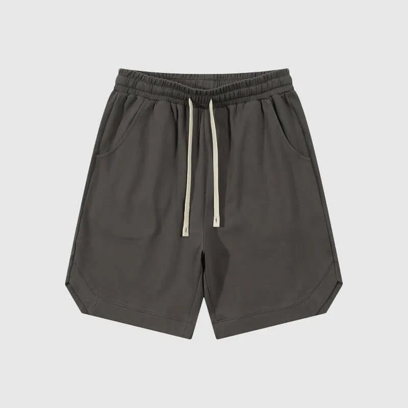 Men's Retro Cotton Twill Sport Shorts: Relaxed Fit